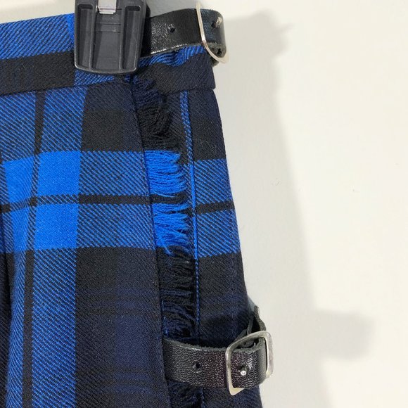 Vintage BROOKS BROTHERS Scotland 100% Wool Tartan Kilt Sz 12 (fits 4/6, s/m) - Picture 2 of 13